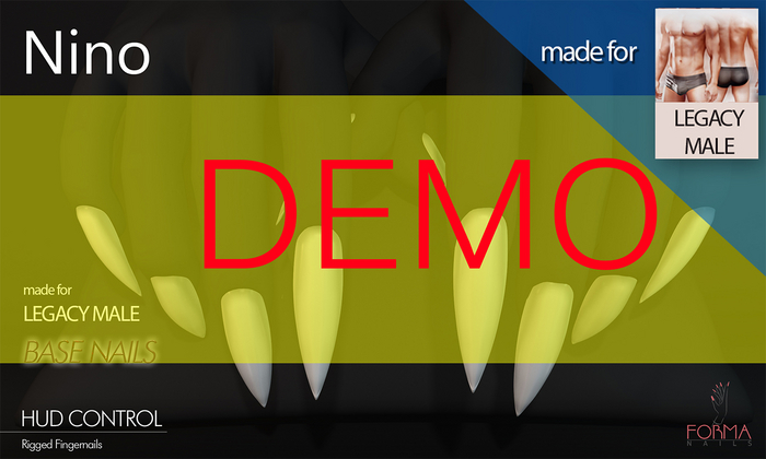 [FORMANAILS] NAILS for Legacy Male - NINO - DEMO