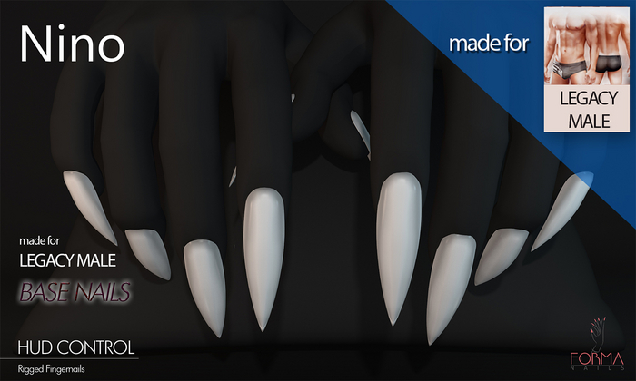 [FORMANAILS] NAILS for Legacy Male - NINO