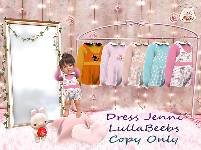*LSB* Dress Jenni LB Orange