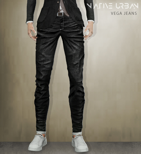 NATIVE URBAN - Vega Jeans Black