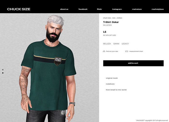 CHUCK'S T-SHIRT OSKAR "SKATE"