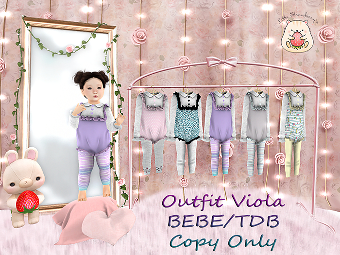 *LSB* Outfit Viola BEBE/TDB Rose