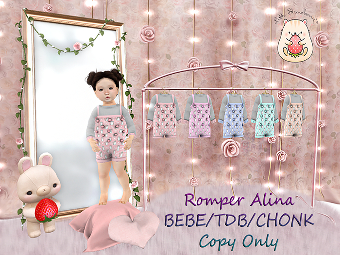 *LSB* Romper Alina BEBE/CHONK/ TDB Rose