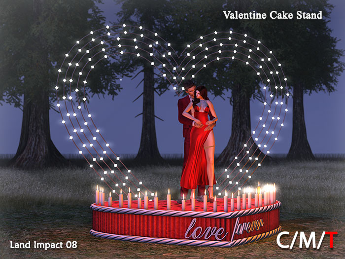 "Killer's" Valentine Cake Stand (PG Only)