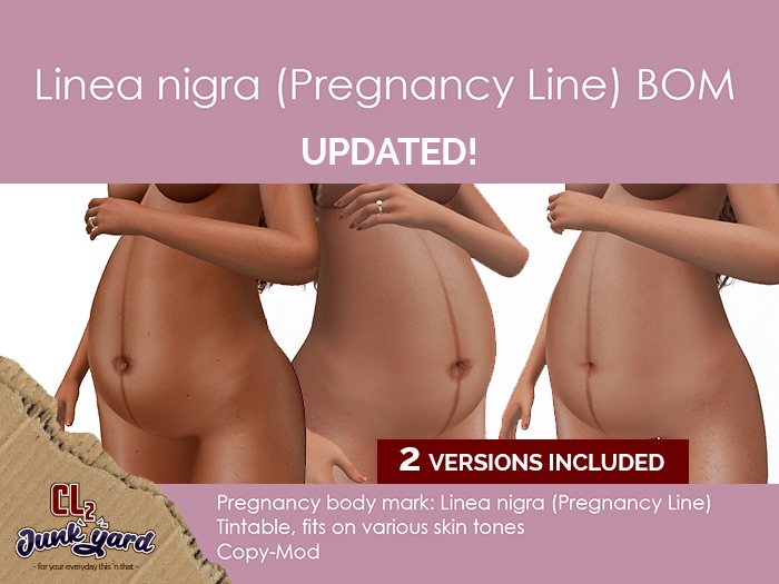 CL2-Junkyard: Linea nigra (Pregnancy line) BOM updated