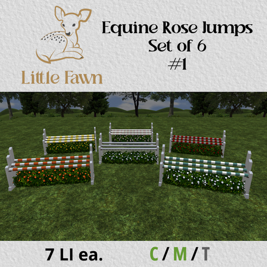 LF- Roses Jumps Set x6 #1 7LI **ADD**