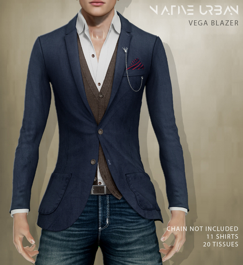 NATIVE URBAN - Vega Blazer Navy