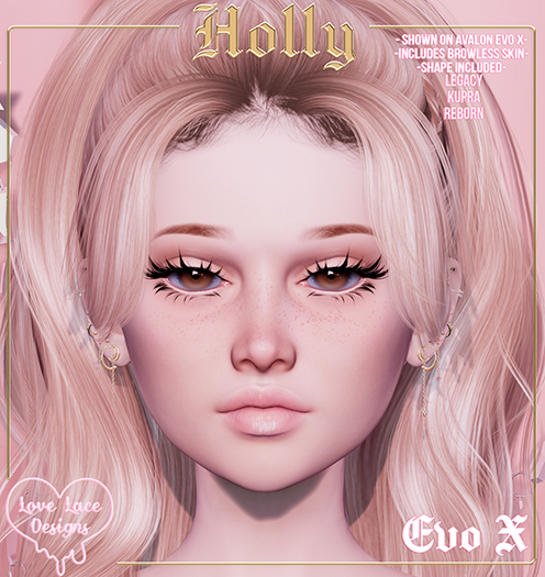::LL:: Holly Skin // Cloudy
