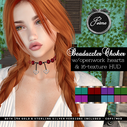 {Poeme} Beadazzler Choker w/HUD