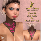 Kris Tattoo - HD ROSES NECK EvoX - BOM #9