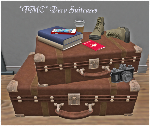 ~TMC~ Deco Suitcases