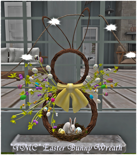~TMC~Easter Bunny Wreath