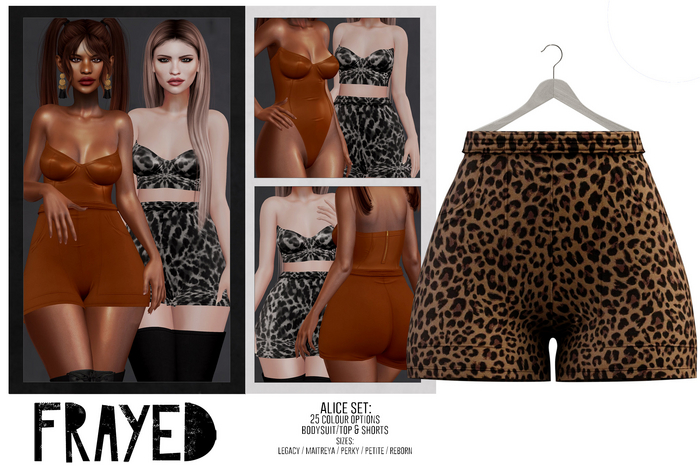 Frayed - Alice Shorts - Leo