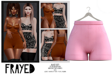 Frayed - Alice Shorts - Pink