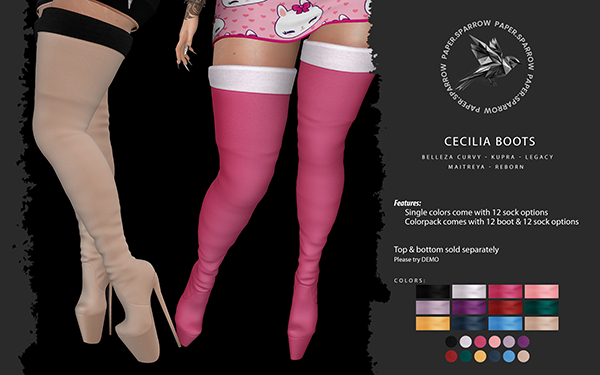 Paper.Sparrow Colorpack Cecilia Boots