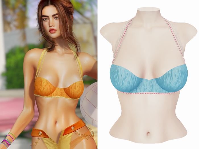 -[ vagrant ]- Valencia Top - Light Blue