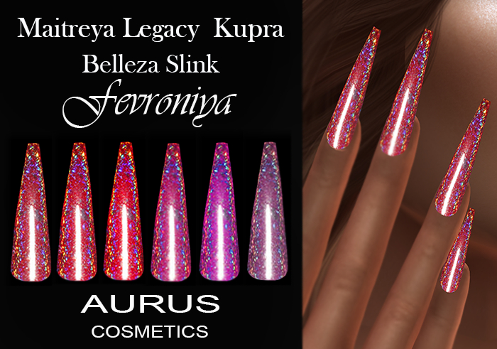 A U R U S -Fevroniya - Ballerina Bento Nails