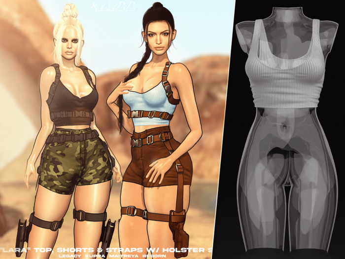 #Klubb "Lara" Top [Razor Blade]