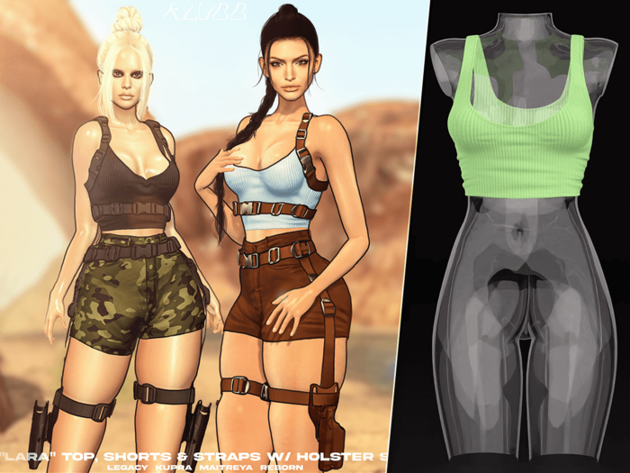 #Klubb "Lara" Top [Jaded]