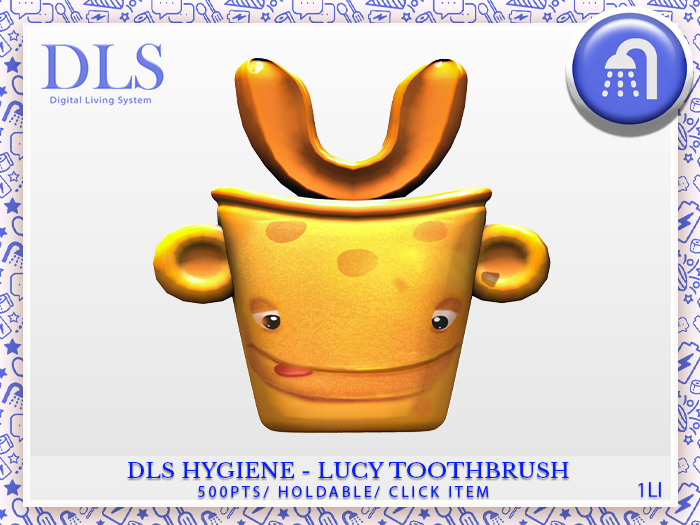 DLS Hygiene 2.0 - Lucy Toothbrush (Holdable Item) 