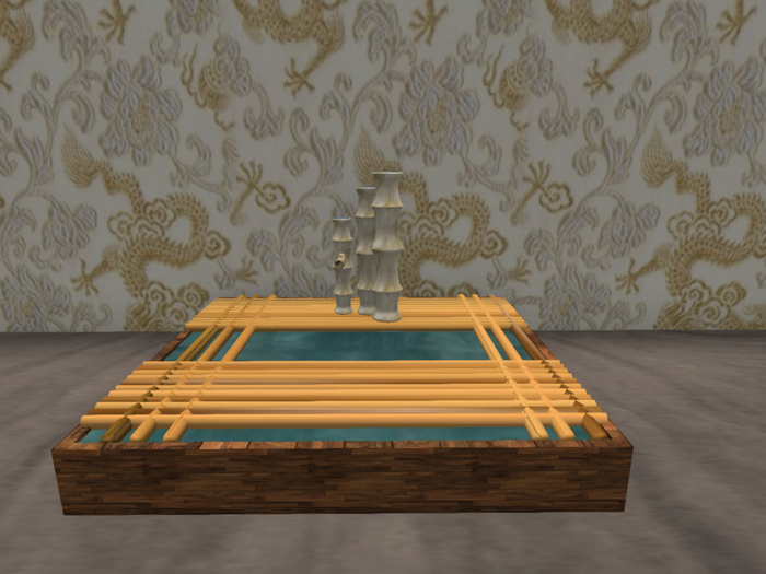 Framed Bambo Fountain