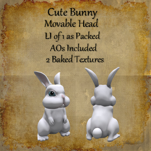 Bad Katz Cute Bunny Rabbit Full perm mesh