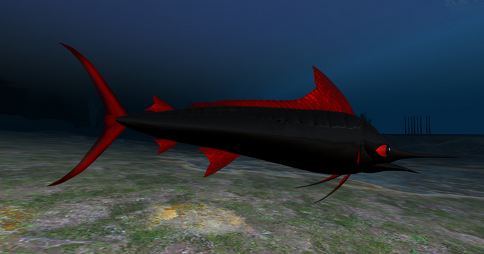 (7S) Common Fish: Blackred Marlin