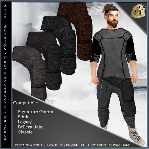 Arte - Aurelyo - Pant Accessory - Fatpack - DEMO