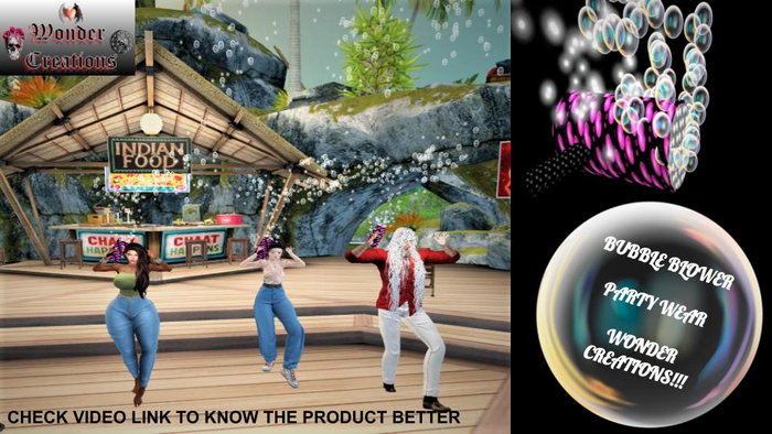 BUBBLE BLOWER - HAND - WONDER CREATIONS!!!