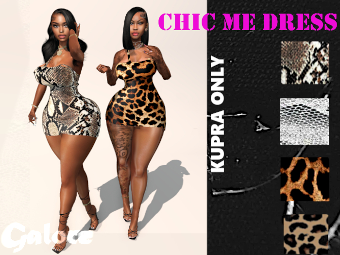 [G A L O R E] CHIC ME DRESS-FATPACK