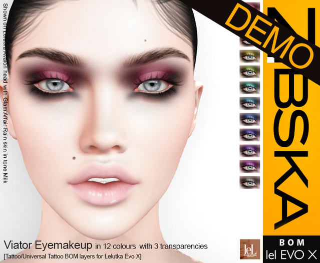 Zibska Evo X ~ Viator Eyemakeup Demo