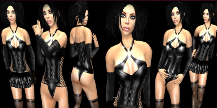 Sexy Black OUTFIT - Many Looks