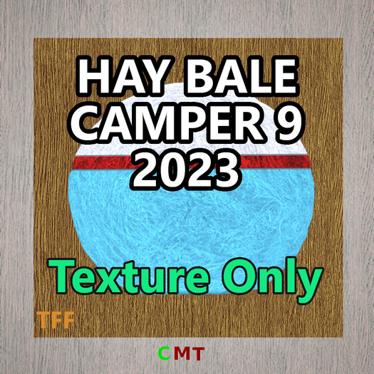 {TFF} Hay Bale, Round - Camper 9 2023 TEXTURE W1
