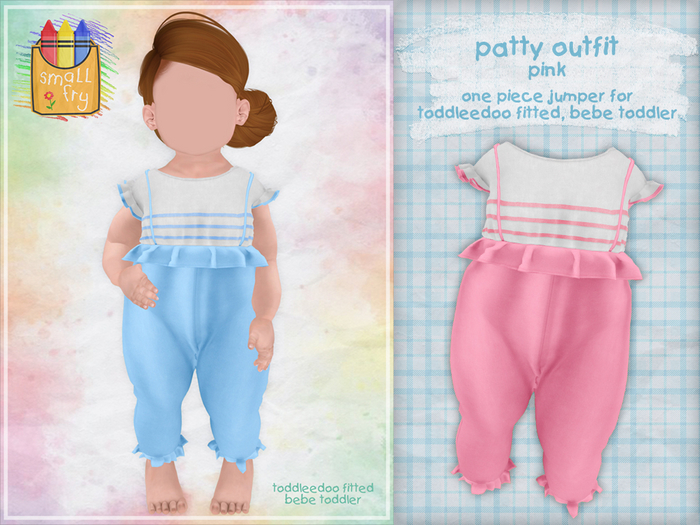 smallfry - patty outfit - pink