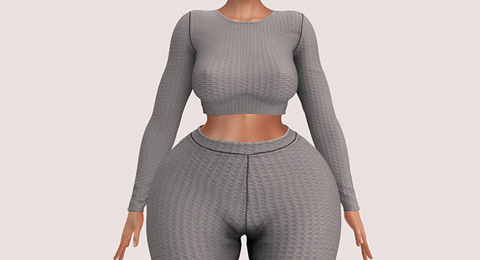 #UNIVERSA - Aaliyah Top - Smoke