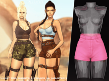 #Klubb "Lara" Shorts [Bad Influence]