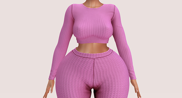 #UNIVERSA - Aaliyah Top - Pink