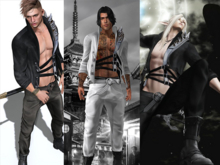 .::GB::Warrior Outfit (Aesthetic)Set Black & White & RARE 