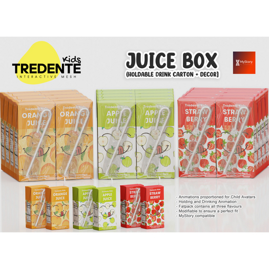 Tredente Kids // Juice Box FATPACK (Packed)