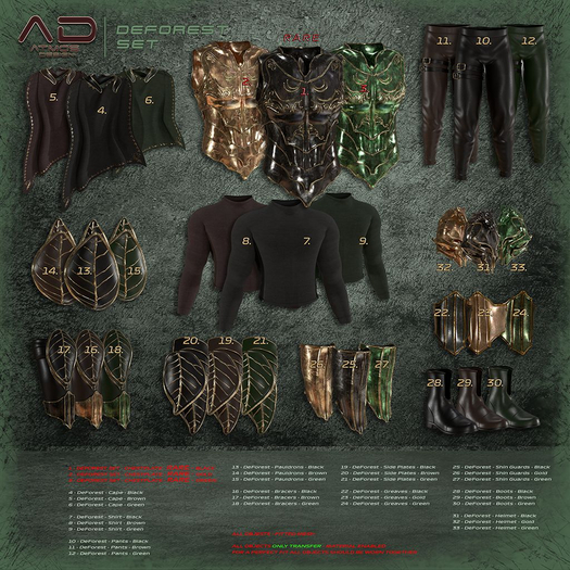 [AD] Deforest Set - Complete / All Bodies