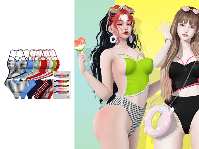 BADA ~ Cozi Swimsuit < Fatpack >