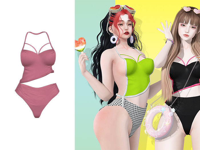 BADA~Cozi Swimsuit < Blush >