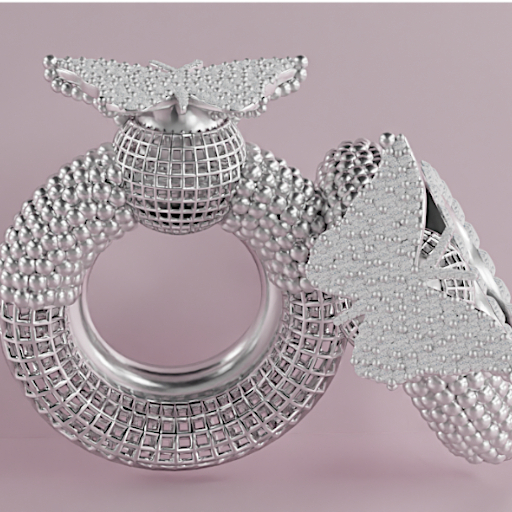 BWOKE " ButterFly Ring "