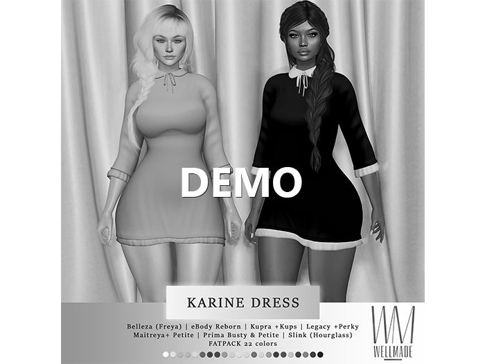 [WellMade] Karine Dress DEMO