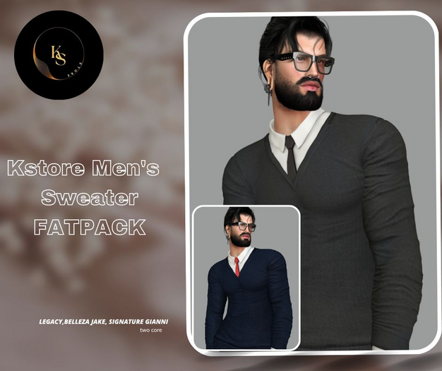 Kstore Men's   Sweater FATPACK