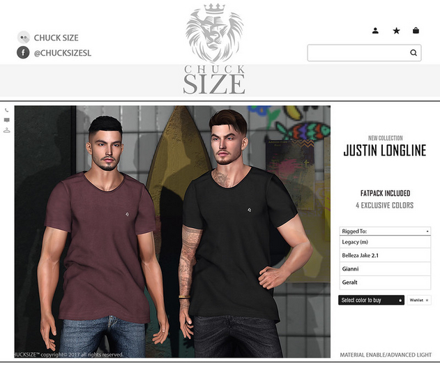 CHUCK'S T-SHIRT JUSTIN LONGLINE PINK