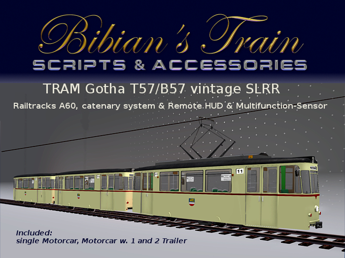 TRAM Gotha T57/B57 vintage SLRR