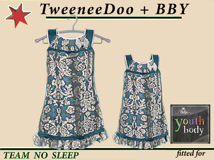 Dress etno bl TW+BBY