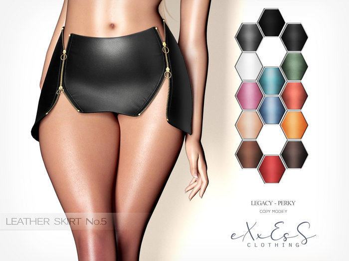 eXxEsS : Leather Skirt 5 ║Legacy║