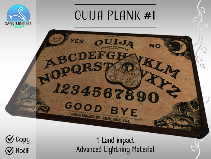 [SF] Ouija Plank #1